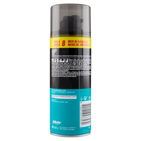 Gillette Schiuma da Barba Pelle Sensibile 400 ml